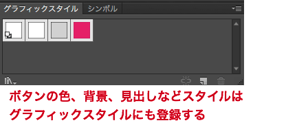 グラフィックスタイル適用の図